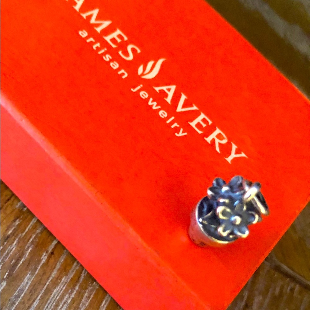James Avery flower pot charm
